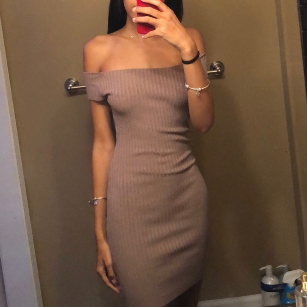 Off the shoulder dress